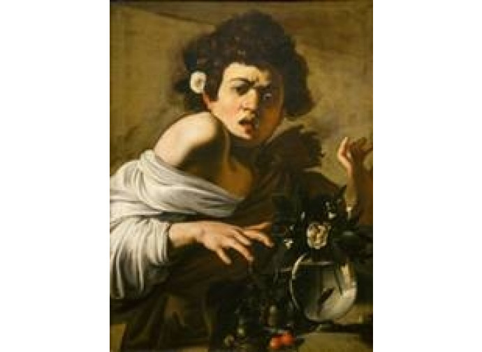Caravaggio - Ragazzo morso dal ramarro